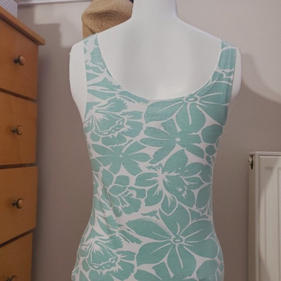 Cotton Tank Dress with Leaf design- M (Fits slightly smaller) - Picture 5 of 8